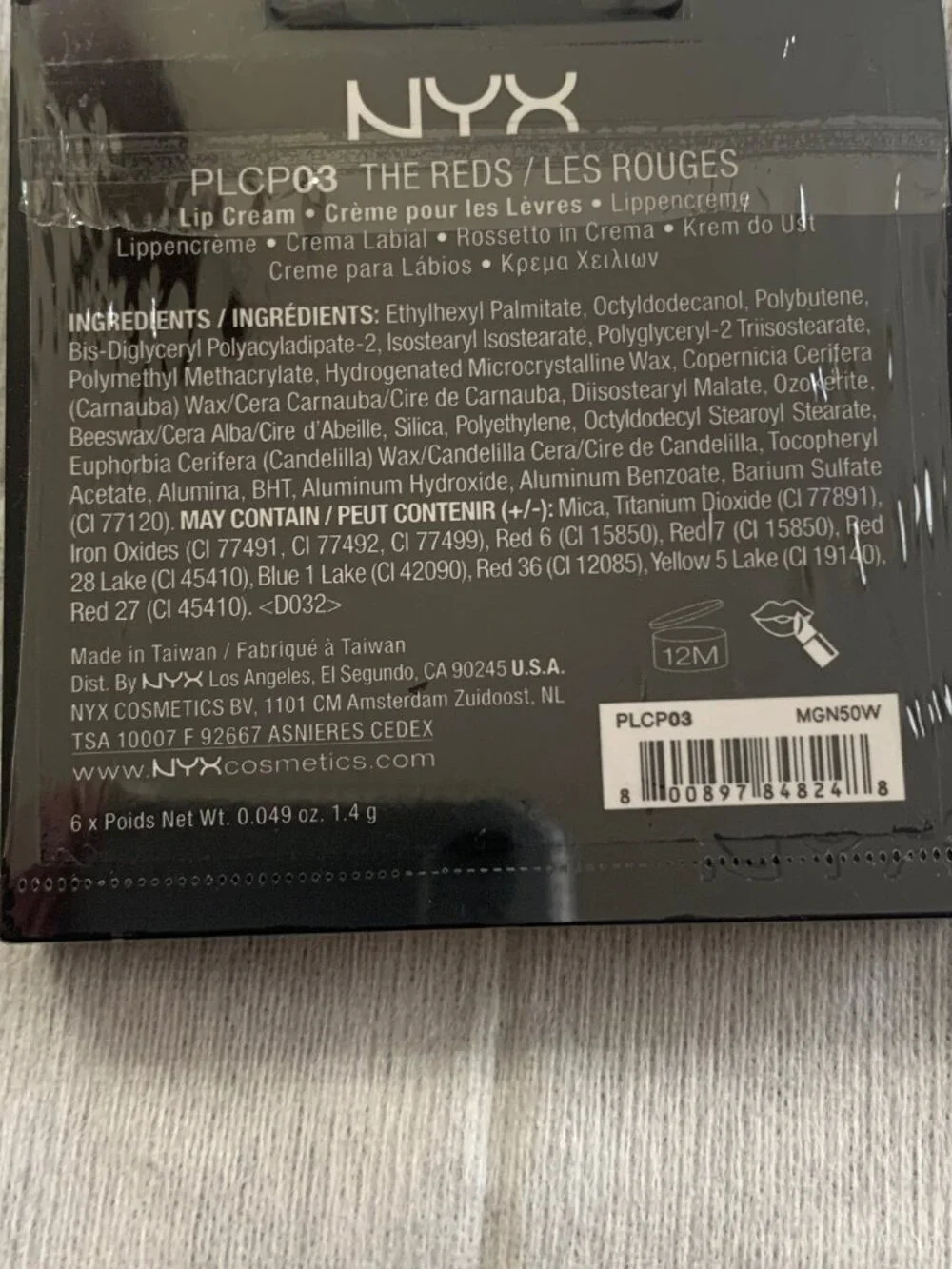 NYX pro lip